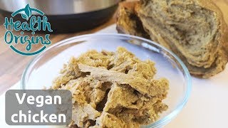 Vegan seitan chicken recipe Instant Pot [upl. by Ailic]