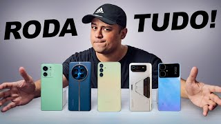 TOP 7 Celulares Gamer BOM e BARATOS que RODA TUDO em 2024 [upl. by Keppel]