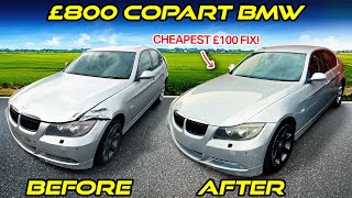 REBUILDING CRASH DAMAGED BMW 330i [upl. by Koblas29]