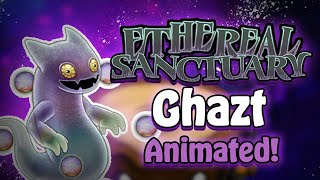 ANIMATED Ghazt on Ethereal Sanctuary  My Singing Monsters [upl. by Essilevi]