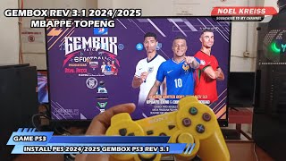 INSTALL PES 20242025 GEMBOX PS3 REV 31 [upl. by Ssyla]