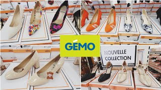 👠👡GÉMO CHAUSSURES NOUVELLE COLLECTION PRINTEMPS ÉTÉ 2022 ☀️ [upl. by Levon]