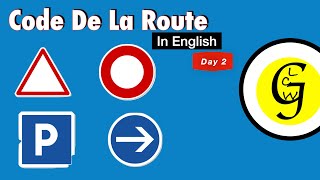 Understand Code De La Route In Engilsh Day 2 [upl. by Dielle]