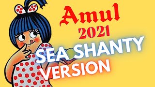 AMUL GIRL 2021 TRANSFORMATION  Sea Shanty Wellerman Version  Artma By Venky  Youtube Shorts [upl. by Iloj]