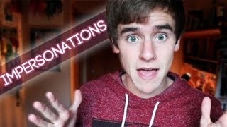 IMPERSONATIONS BY CONNOR FRANTA [upl. by Acirat]