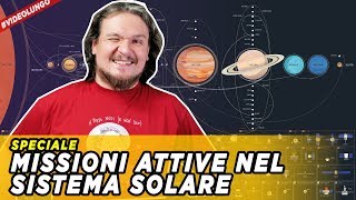 Tutte le missioni attive nel sistema solare [upl. by Annaeiluj]