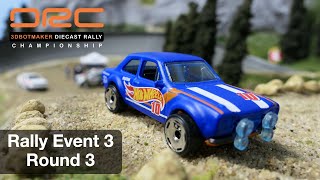 Diecast Rally Championship 3  Round 3  DRC Car Racing Series [upl. by Rolando]