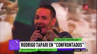 Rodrigo Tapari  Una Cerveza  en Vivo cerrando Confrontados en Canal 9 [upl. by Malo]