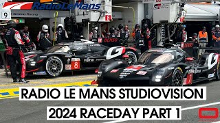 Radio Le Mans Studiovision  RACEDAY Part 1 LIVE [upl. by Ardekal746]