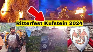 Impressionen Kufstein Ritterfest 2024 1080 p  Google Pixel 7 Pro [upl. by Adyht]