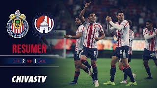 ¡Golazo de Villalpando  Resumen  Chivas 21 San Luis  Goles  Octavos de Final CopaMX CL19 [upl. by Ahtelahs818]