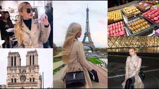 Paris Vlog  beautiful city trip [upl. by Nivlag]