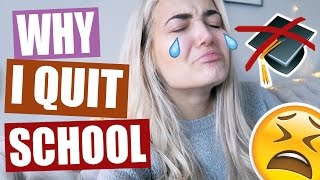 WHY I QUIT SCHOOL [upl. by Haerdna]