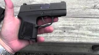 Sig P290 Mini 9mm Pocket Pistol [upl. by Ahen]