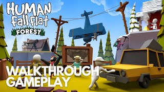 Human Fall Flat Forest Level Walkthrough Gameplay [upl. by Burman947]