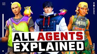 Valorant  All Agent Abilities Explained All 23 Agents [upl. by Yahs]