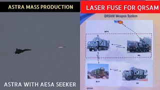 250 Astra Seeker RFP  AESA seeker on ASTRA soon  QRSAM with Laser Fuze [upl. by Galanti]