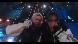 Stray Kids  Bye bye bye x Chk Chk Boom at the AMAs [upl. by Ellerud239]