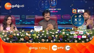 Saregamapa Senior Season 4  Saregamapa Sangamam  Today 7PM  Promo  Zee Tamil [upl. by Onaicnop]