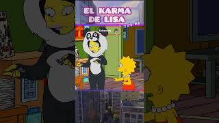 EL KARMA DE LISA 🚩 lossimpsons shorts [upl. by Mchenry]