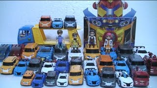 또봇 XYZ 장난감 Tobot All Mini Cars Toys [upl. by Esinart]