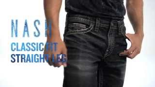 Silver Jeans Co  Nash  Classic Fit Straight Leg [upl. by Assenyl]