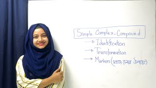 Simple Complex Compound sentence  Identification and transformation  Markers [upl. by Llerdna485]