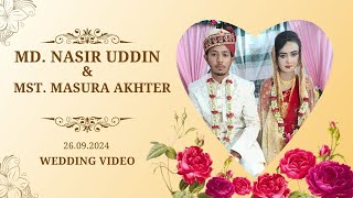 Nasir amp Masura Weeding Vide।Biyer Video।নাসির বিয়ে ভিডিও ।Disk02 [upl. by Shear]