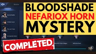 Bloodshade Nefariox Horn  Nefariox Horn Mystery  MIR4 [upl. by Ocire]