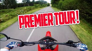 PREMIER TOUR AVEC LA DERBI [upl. by Annaiviv]