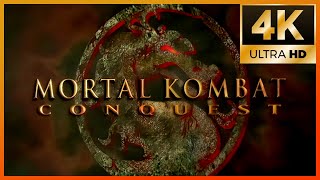 Intro  Opening Scene  Mortal Kombat Conquest 1998  REMASTERED UHD 4k60fps [upl. by Anawed]