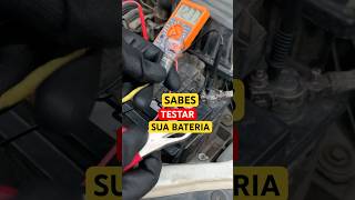 Sabias Esto ⚠️🔴 TESTAR BATERIA do carro eletricista eletricas automobile [upl. by Odirfliw]