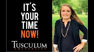 Welcome to your Tusculum Universitys online orientation [upl. by Enelram]