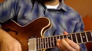 intermediate guitar solo lesson for hank kollar [upl. by Izy]