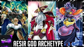 YuGiOh  Nordic Aesir God Archetype [upl. by Tenn5]