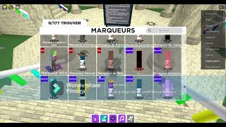 COMMENT TROUVER TOUS LES MARQUEURS FACILES Roblox Fr [upl. by Mabelle]