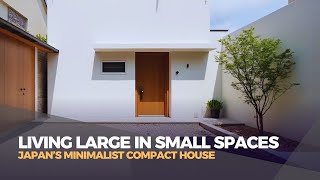 Living Large in Small Spaces Japan’s Minimalist Compact House [upl. by Lavelle184]