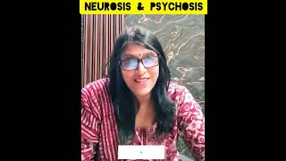 Difference between Neurosis amp Psychosis  Psychology  Anju Goel [upl. by Ethelinda]