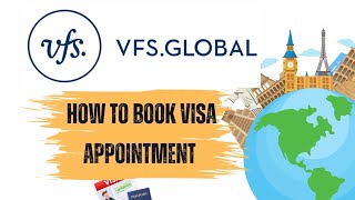 Vfs global visa appointment booking  Vfs global [upl. by Studnia]