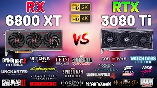 RX 6800 XT vs RTX 3080 Ti in 2023 Test in 20 Games 1440p amp 4K [upl. by Ariek]