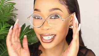 VOOGLAM GLASSES TRY ON REVIEW  AFFORDABLE TRENDY PRESCRIPTION FASHION GLASSES [upl. by Netsriik]