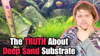 The TOUGH TRUTHS About DEEP SAND SUBSTRATE Aquariums Using Deep Sand Beds amp Caps in Planted Tanks7 [upl. by Suraved414]