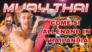 COME SI ALLENANO NELLE PALESTRE DI MUAY THAI IN THAILANDIA [upl. by Minna]