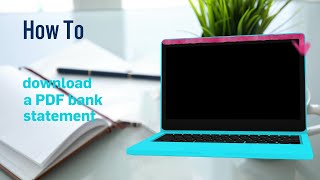 How to download a PDF bank statement  Ulster Bank [upl. by Ibmab]