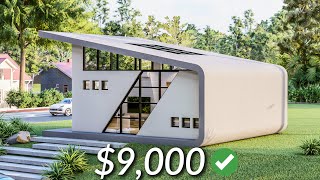 6x7 Meters Tiny House Design  1 Bedroom House Tour [upl. by Hole759]