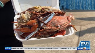 Community comes out to 43rd annual Biloxi Seafood Festival [upl. by Imnubulo558]