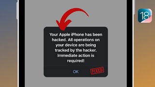 FIXED✅ Your iPhone has been hacked popup Safari Scam [upl. by Hera]