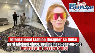 Jessica Soho’s oneonone interview with Michael Cinco  Kapuso Mo Jessica Soho [upl. by Kenneth]