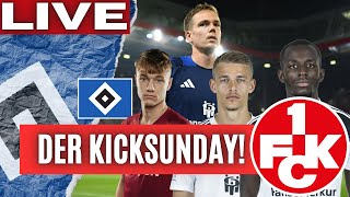 HSV 22 Kaiserslautern Heftig Beschssene 60Min  HSV News  HSV Realtalk  Der KICKSUNDAY [upl. by Cynde]