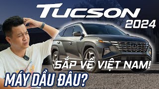 Hyundai Tucson 2024 đồn sắp về Việt Nam Dự kiến từ 769 triệu nâng cấp nội thất như Santafe 2024 [upl. by Natsirc]